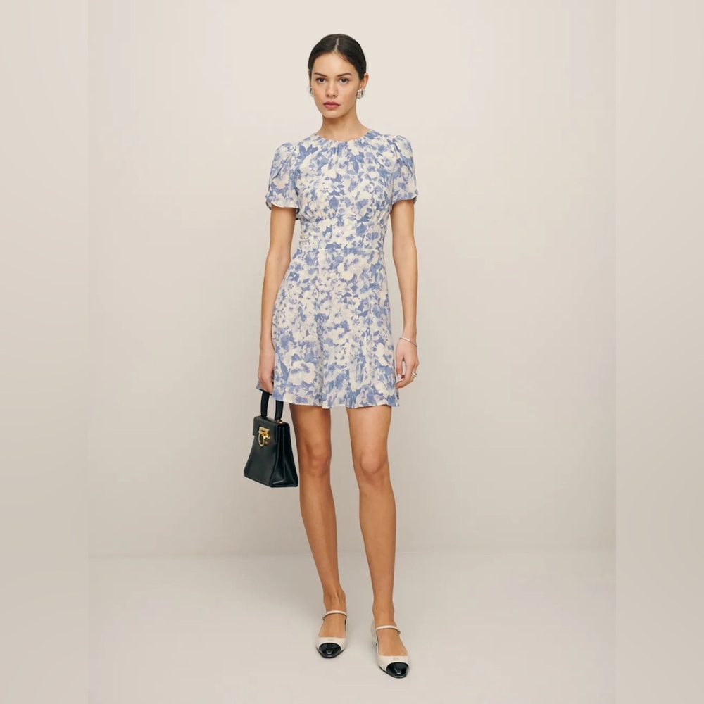 Reformation Lula Dress in Larkspur